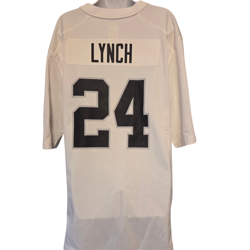 Nike Men's White Jersey with Black Details - Picture 2 of 5